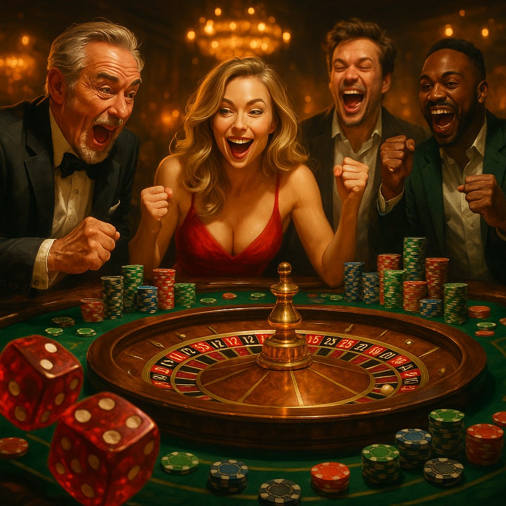 Live Blackjack ကတ်ဂိမ်းဇယားတွင် ဒီလာနှင့် ကစားနေသောမြင်ကွင်း